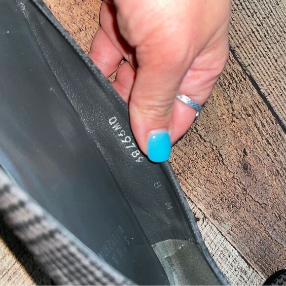 Stuart weitzman hounds tooth pointed toe flats - Picture 6 of 12